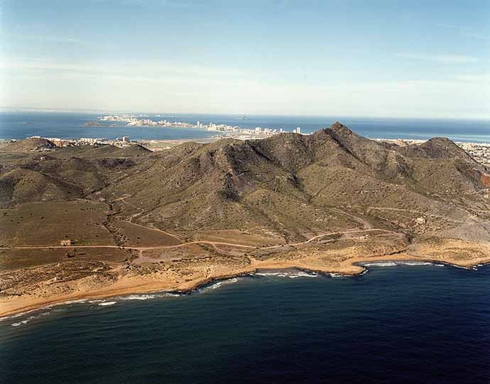 The regional park of Calblanque between Cartagena and Cabo de Palos