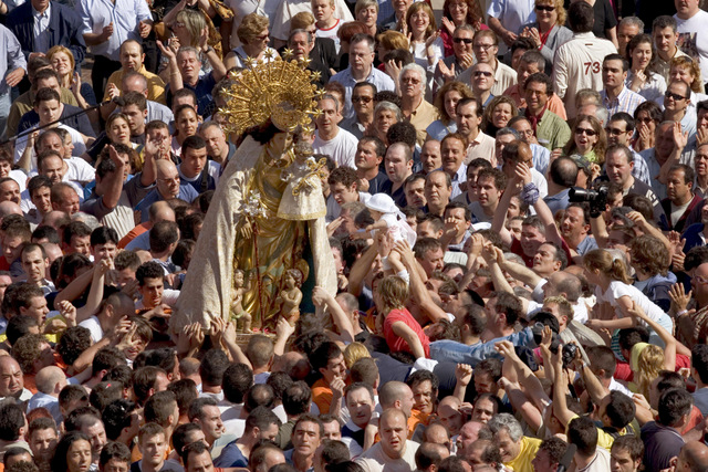 Fiesta de la Virgen de los Desamparados, Valencia