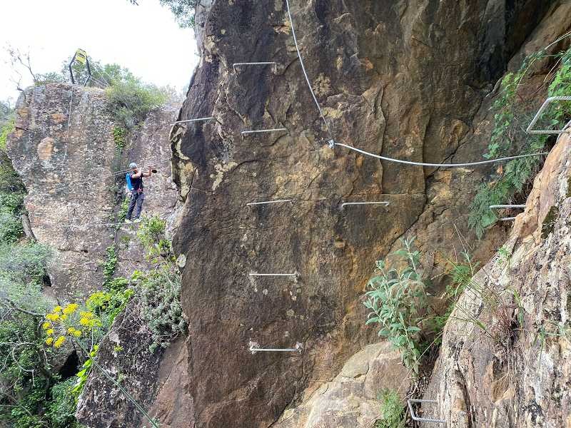 New Via Ferreta overhead adventure trail open in El Colmenar, Málaga