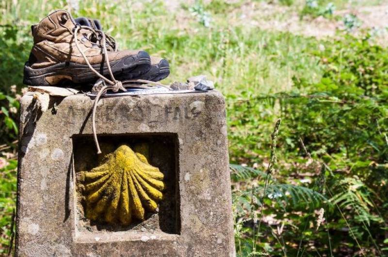 The new alternative walking route to the Camino de Santiago in Spain which is actually 1,600 years old