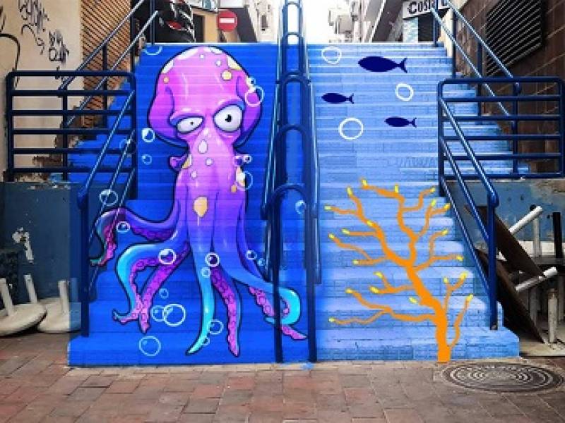 <span style='color:#780948'>ARCHIVED</span> - Your chance to vote for the design to adorn the stairways to the Paseo in Puerto de Mazarrón