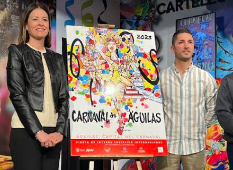 <span style='color:#780948'>ARCHIVED</span> - Aguilas unveils Carnival 2023 poster