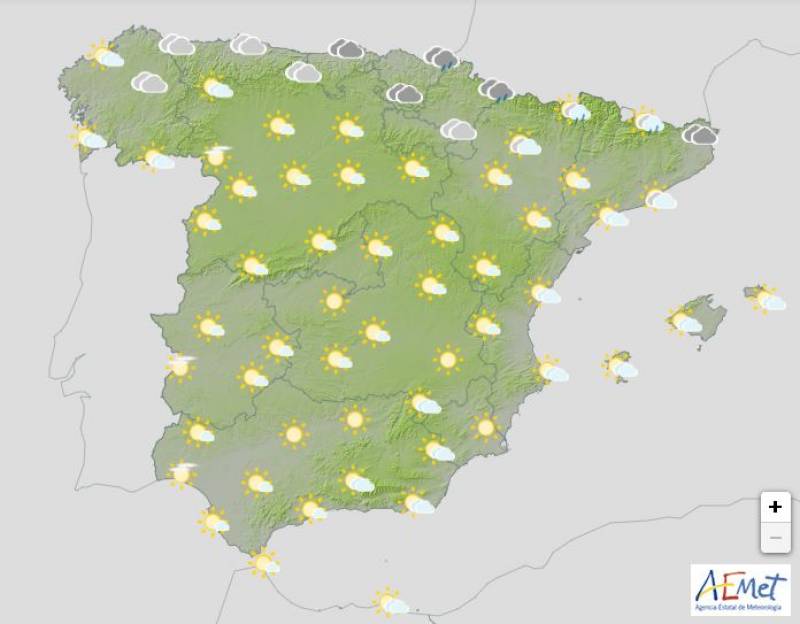 Fluctuating temperatures with blustery intervals: Spain weather forecast Mar 16-19