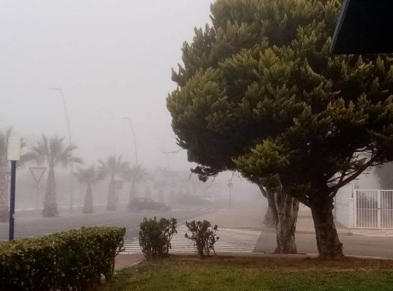 Temperatures take a dip in Murcia as fog and mist roll in: Weekend weather forecast March 16-19