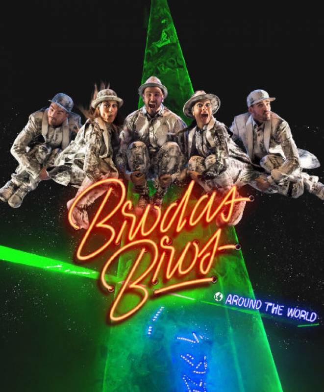 <span style='color:#780948'>ARCHIVED</span> - April 29 Brodas Bros!! Around the World at the Aguilas auditorium