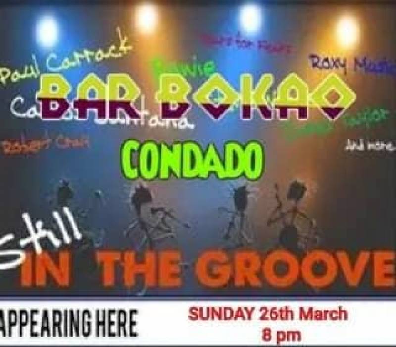 <span style='color:#780948'>ARCHIVED</span> - March 26 Still in the Groove appearing at the Bokao Bar Condado de Alhama Golf Resort