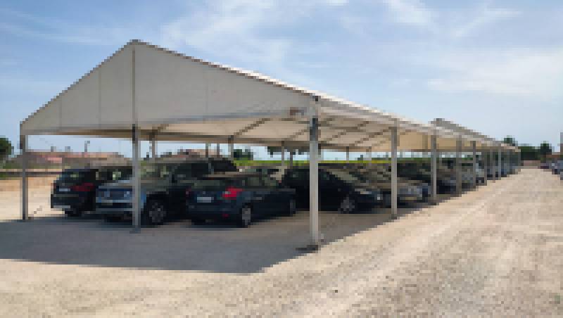 Lowcost Parking at Alicante Airport prepare for summer with more covered parking spots