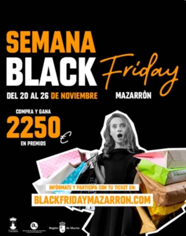 Mazarron Black Friday bonanza with more than 2,500 euros in prizes up for grabs