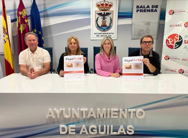 December 5 to 10 RegalArte charity exhibition in Aguilas