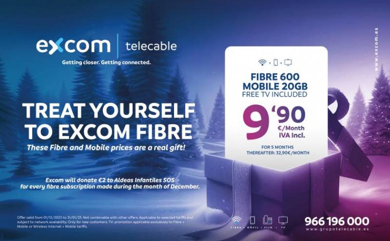 Get internet in Spain this Christmas and donate to a good cause