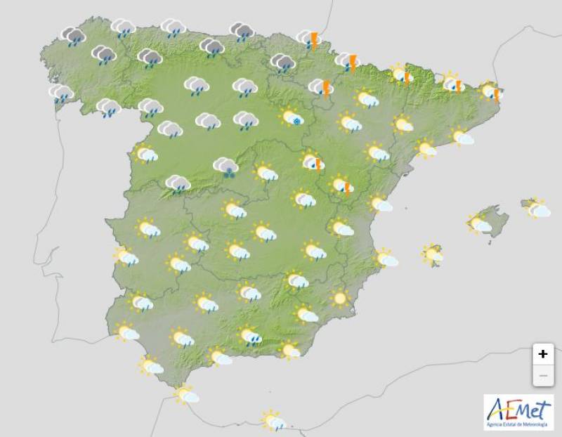 Get ready for a cold snap: Spain weather forecast Feb 22-25