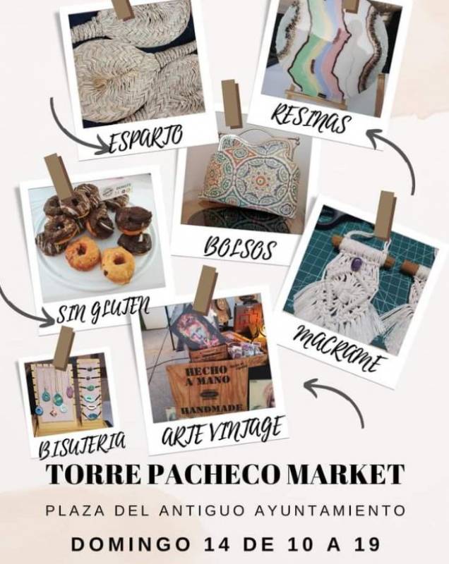 April 13 and 14 Two great craft markets for Mar Menor Golf Resort and Torre Pacheco