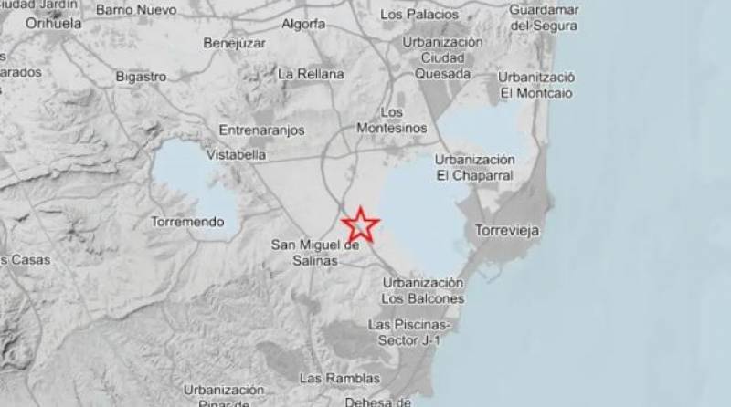 Three earthquakes rock the Costa Blanca in one night