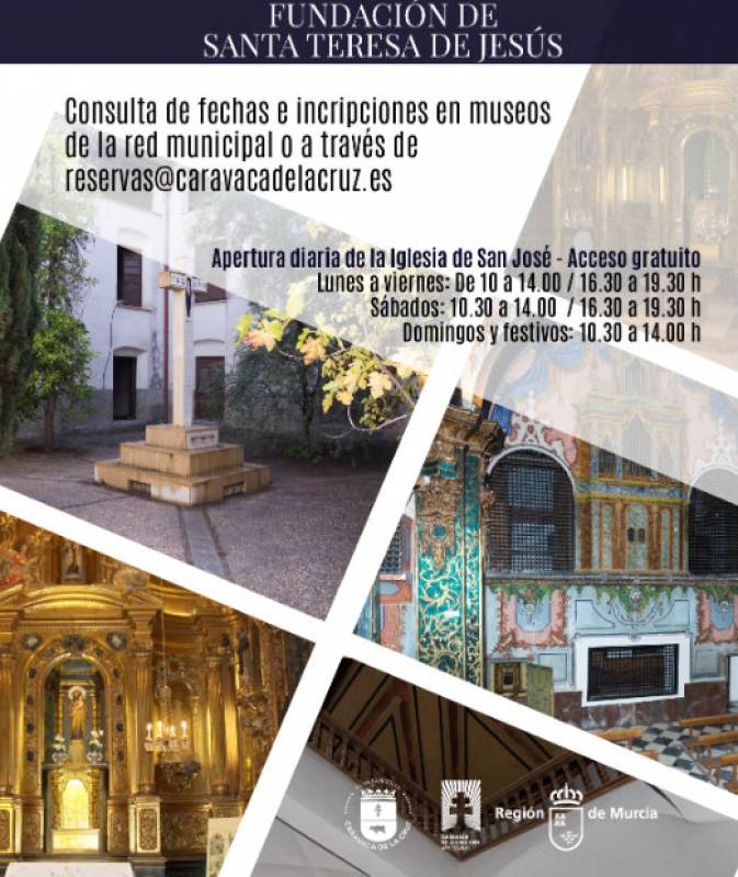 November 15 Guided tour of the convent church of San José in Caravaca