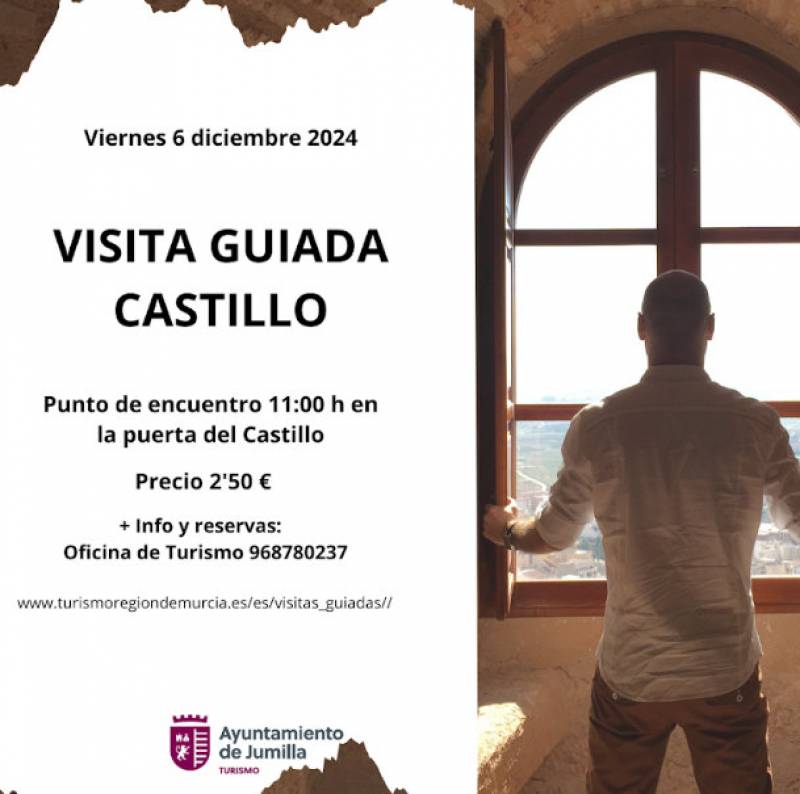 December 6 Guided tour of Jumilla castle