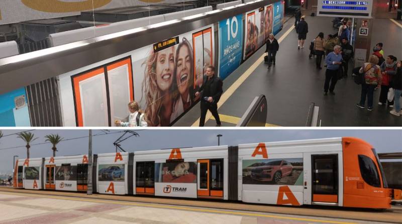 Alicante TRAM strikes extended to the afternoons