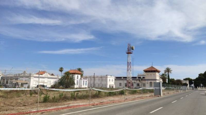 The military air base and aerodrome of Los Alcazares