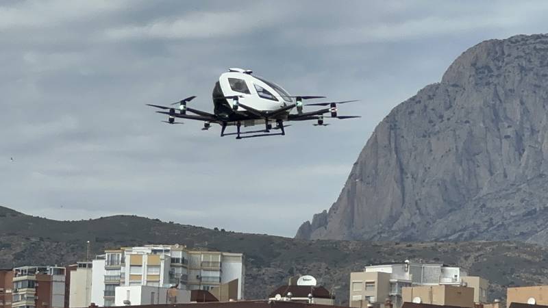 The future has landed: Benidorm hosts Europe’s first air taxi test flight