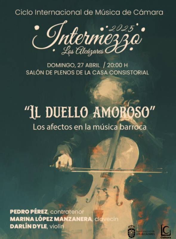 April 27 Intermezzo, Free emotional baroque music concert in Los Alcázares