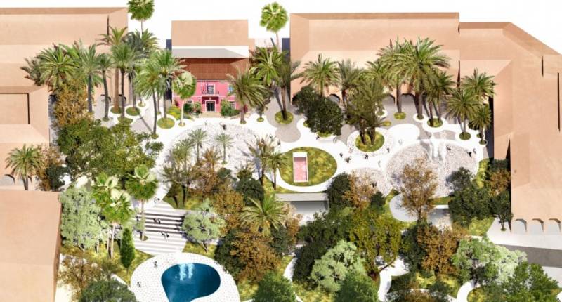 Alhama de Murcia's central square to undergo major green transformation this June
