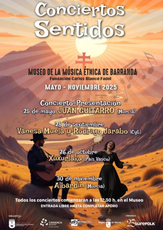 October 26 Free concert by Xuxurlaka in Barranda