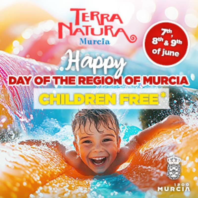 June 7-9 Children go free to Terra Natura Murcia