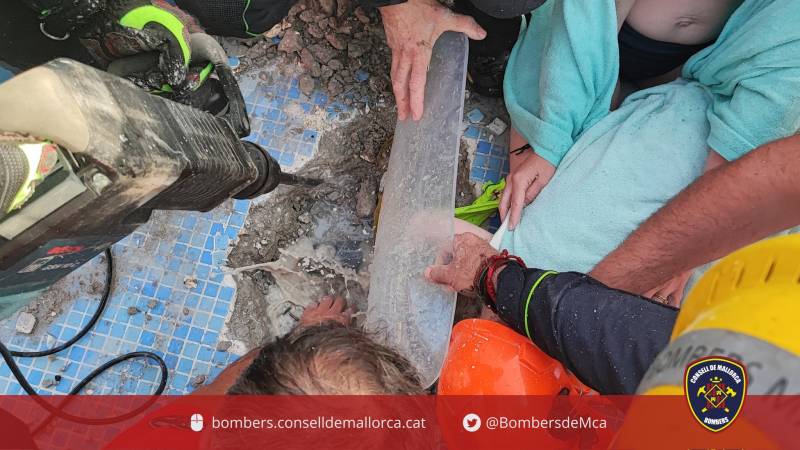 Scare at Mallorca hotel as 4-year-old British boy gets his hand stuck in swimming pool pipe