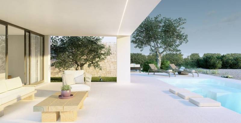 These are the two new-build property types available at Hacienda del Álamo from Omala Residences