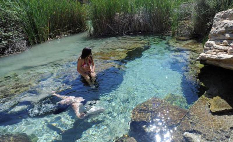 The natural pool in Murcia that feels like a jacuzzi all year round