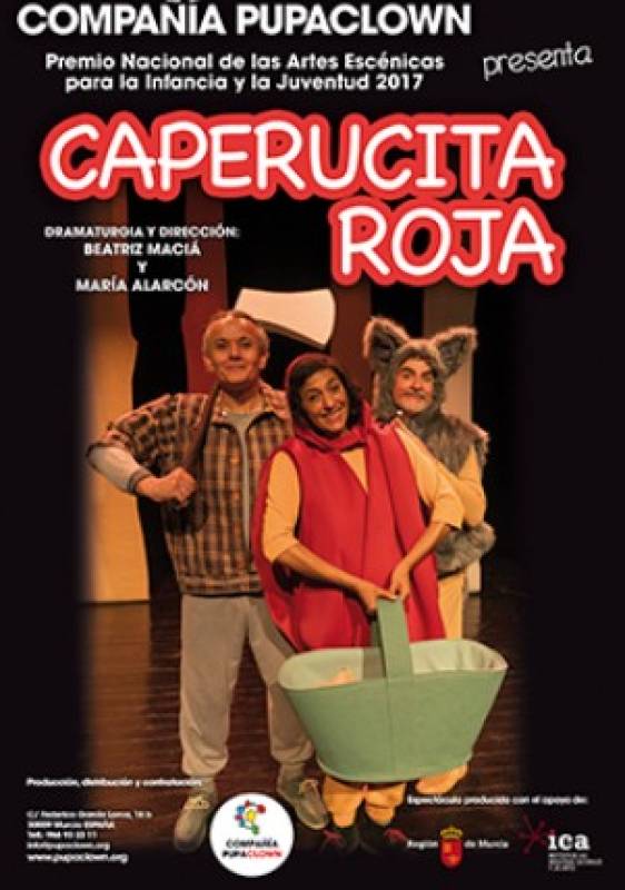 December 7 Little Red Riding Hood in Spanish in Jumilla