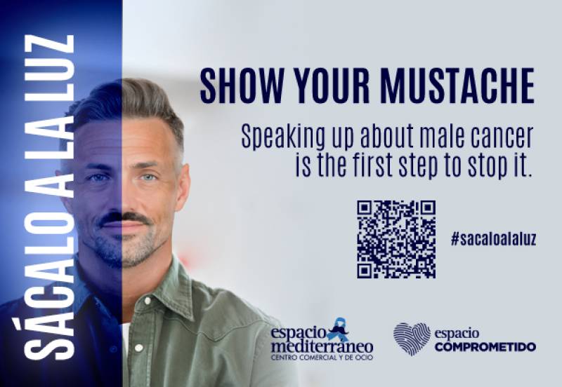 Bringing awareness to men's health: Espacio Mediterráneo shopping centre in Cartagena joins Movember