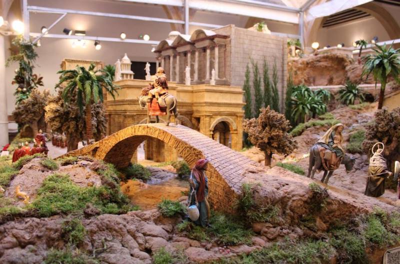 Until January 5 The monumental nativity scene of Lorca