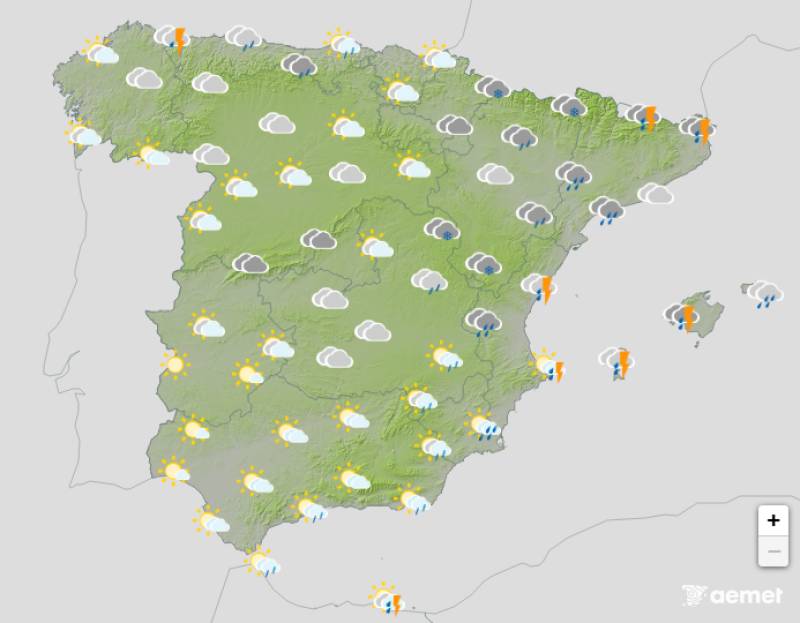 Wintry Christmas week: Spain weather forecast December 22-28