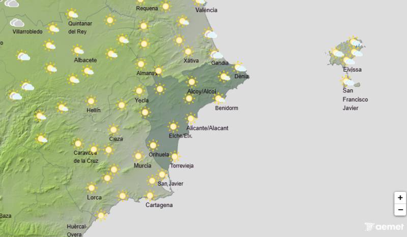 Stormy end to December followed by brighter days: Alicante weather forecast December 29 - January 4