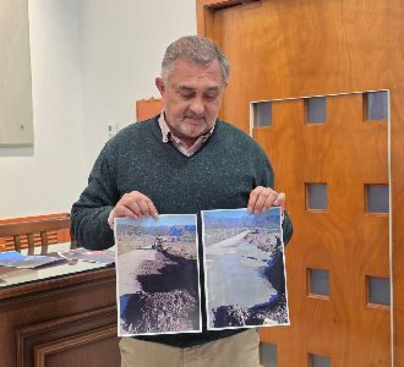 Lorca's roads battered by rains are getting a swift fix