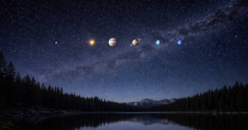 Six planets are lining up in the Spanish sky this February 28