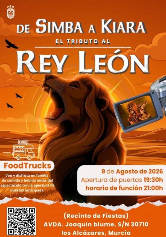August 9 Tribute to the Lion King in Los Alcázares
