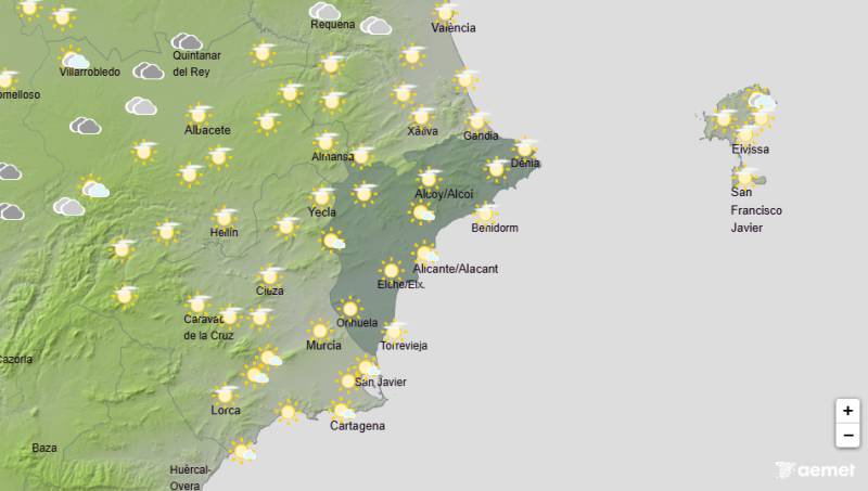 40C heat before storms bring a change midweek: Alicante weather forecast August 3-6