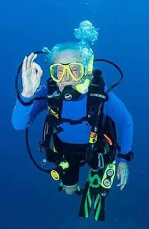 100-year-old diver sets his sights on Lanzarote record attempt