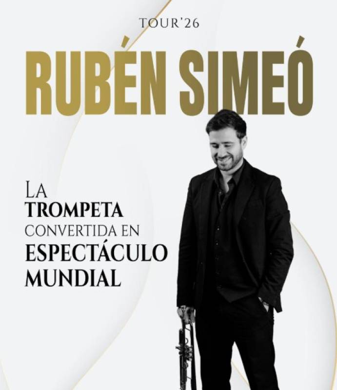 November 21 Trumpeter Rubén Simeó in concert in Lorca