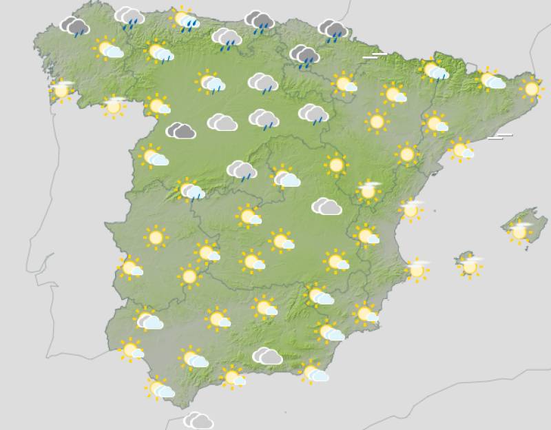 Spain weekend weather forecast October 15-18: Warm Thursday gives way to storms and a proper autumn cooldown