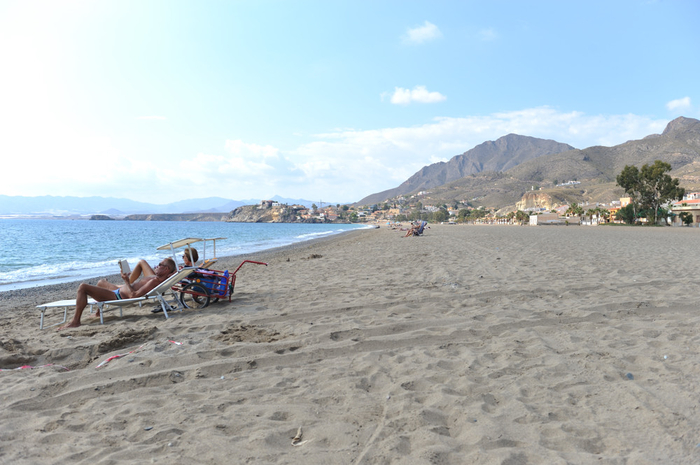 Mazarrón beaches: Playa de Bolnuevo