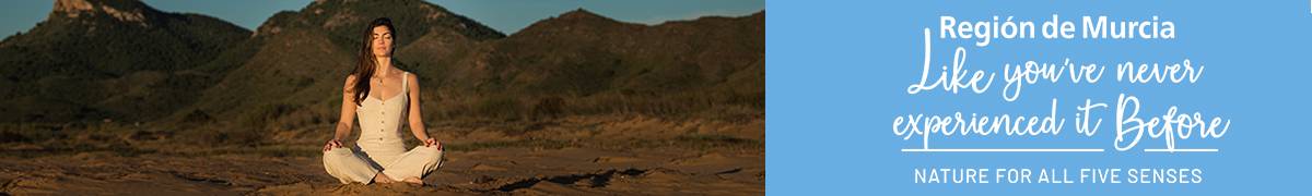 Murcia Turistica Home page banner Naturaleza Sensorial  MURCIA